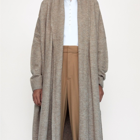 Zara Oversized Sweater Coat Size M - Picture 2 of 12